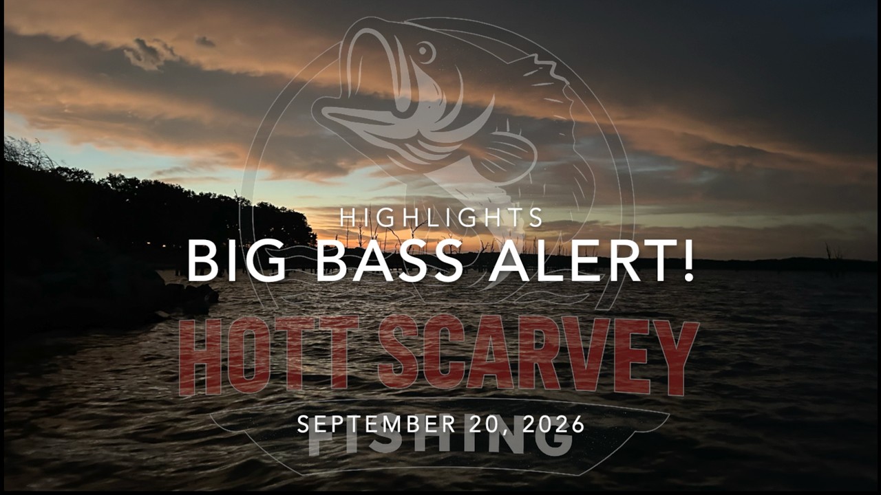 Big ol' Oklahoma bass // Jig in standing timber