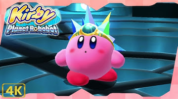 Kirby Planet Robobot for 3DS ⁴ᴷ | Level 5 (All Code Cubes & Rare Stickers)