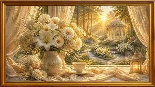 Garden Beauty That Takes Your Breath Away | 4K Fine Art Ambience #frametvart4k  #mothersdayflowers screenshot 3