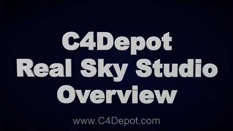 Real Sky Studio from C4Depot: eD HDRI outdoor illumination system for Cinema 4D