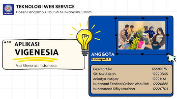 Aplikasi Mobile Vigenesia (Visi Generasi Indonesia) Menggunakan Flutter - Teknologi Web Service