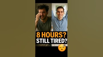 “Why You’re Still Tired After 8 Hours of Sleep | Sleep Quality Explained 😴”