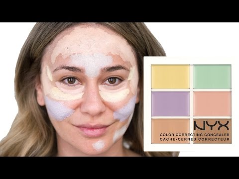 How To Use The NYX Color Correcting Palette - Flawless Look - YouTube