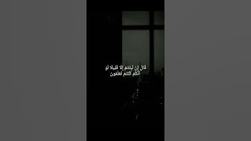 قَالَ كَمْ لَبِثْتُمْ فِي الْأَرْضِ عَدَدَ سِنِينَ - القارئ رعد الكردي