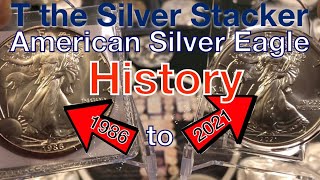 AMERICAN SILVER EAGLE - A Look at the History of the ASE Bullion Coin from 1986 to 2021