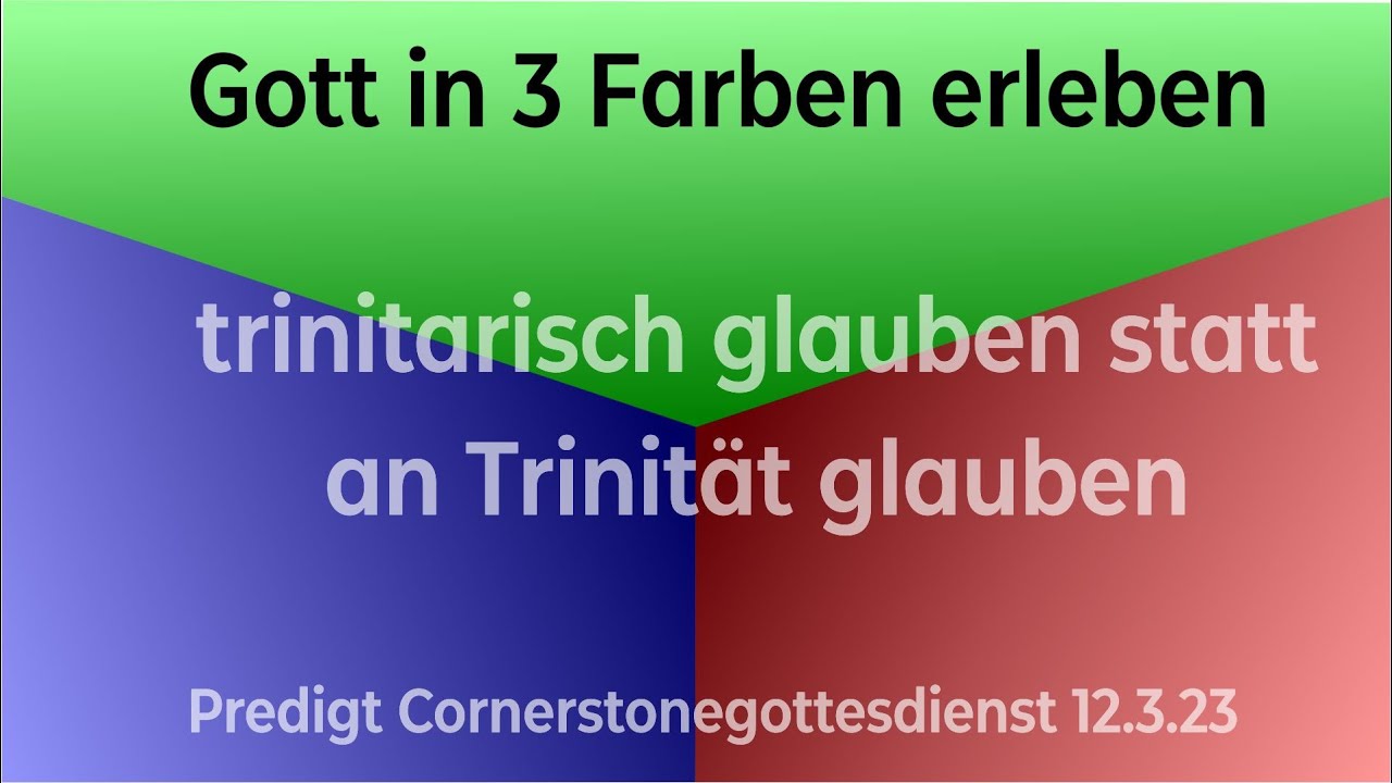 Predigt von Cornerstone Gottesdienst 12.3.2023 - YouTube