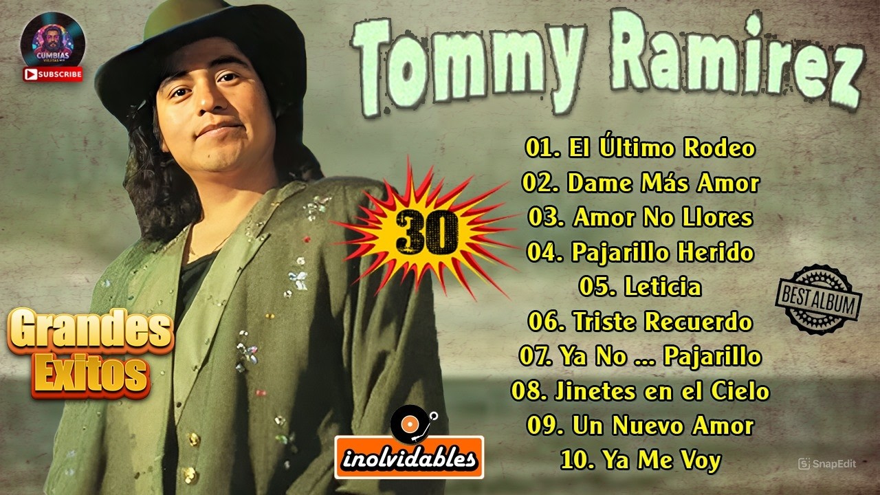 🔥 Grandes Clásicos de Tommy Ramírez 🎧 Recuerdos Que No Mueren