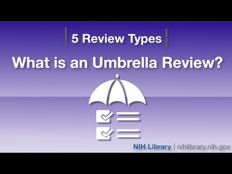What is an Umbrella Review?