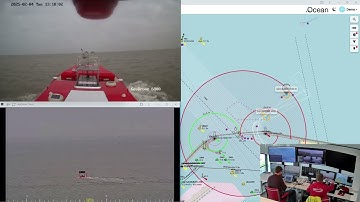 Maritime intrusion detection & USV interception - demo2