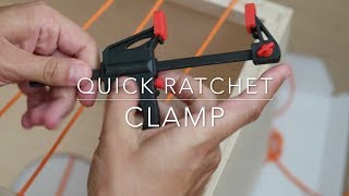 Quick ratchet clamp
