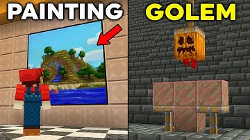 25 Incredible Minecraft Build Hacks!