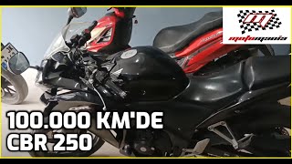 100.000 KM'DE CBR 250 Resimi