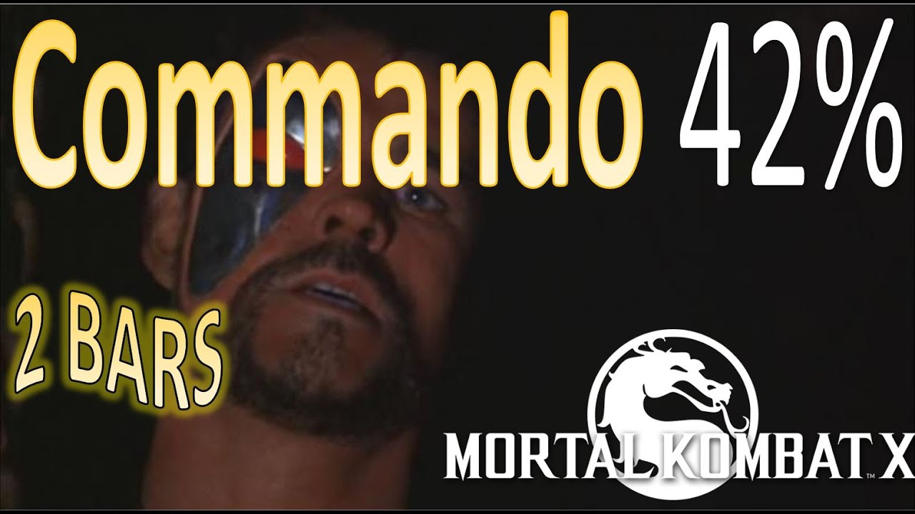 Mortal Kombat X - Kano Commando 42% Corner COMBO