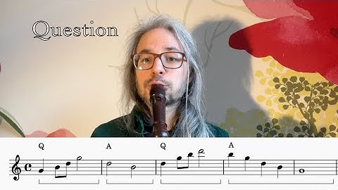 Improvise a "Bach" Prelude (1): Motifs and simple structures