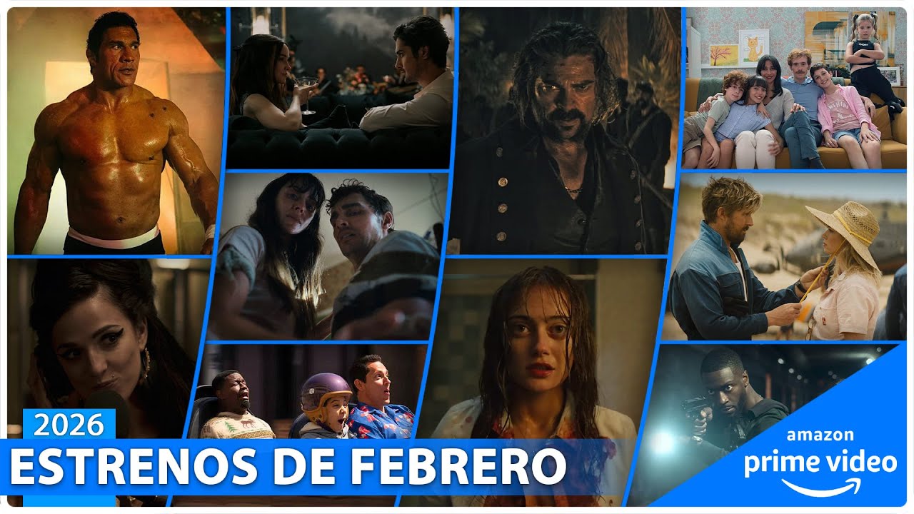 Estrenos Amazon Prime Video Febrero 2026 | Series y Películas - YouTube