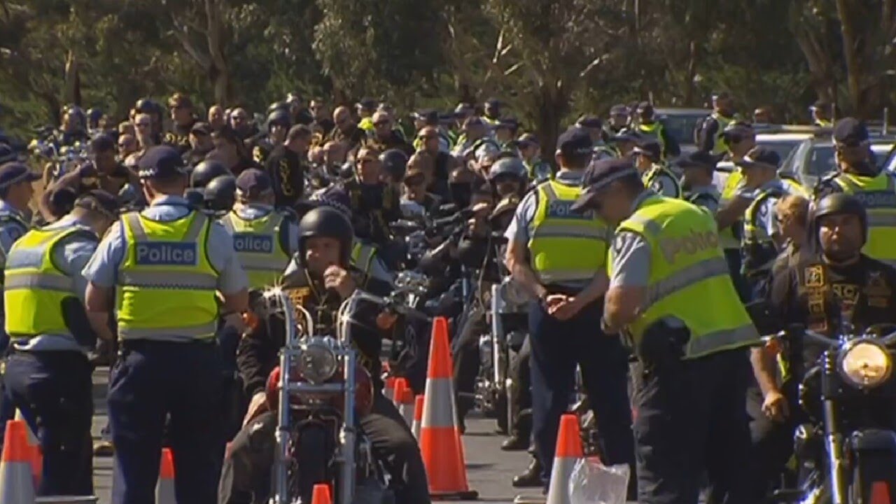 Police to target Australian outlaw bikie gangs - YouTube