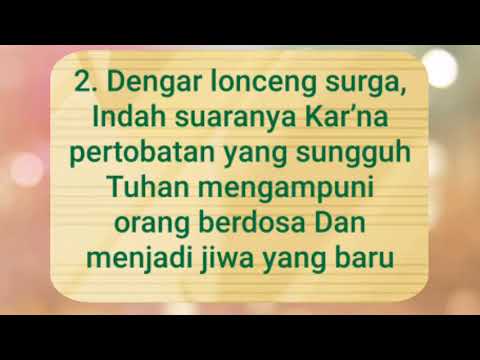 Lagu Sion 273 | Dengar Lonceng Surga