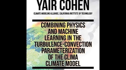 UW-AOS Colloquium - March 4, 2022 - Yair Cohen