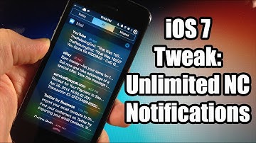 iOS 7 Jailbreak Tweak: Unlimited NC Notifications - FREE