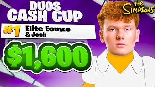FIRST TOURNAMENT WIN in The Simpsons SEASON 🏆 ($1,600) | Eomzo