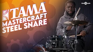 Unleashing the Power of Precision: Tama Mastercraft Steel Snare 14x6.5" Drum | Gear4music Drums