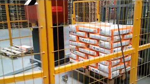 Quickmix cement palletizing robot