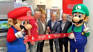 Nintendo New York Ribbon Cutting Ceremony 2016