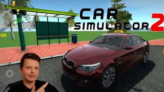 КОГДА КУПИЛ НОВУЮ BMW M5 E60. Будни Таксиста в CAR SIMULATOR 2. screenshot 1