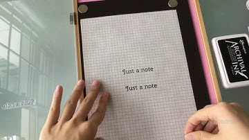 Under $20 | How to Make DIY Stamp Positioner | MISTI Inspired Stamp Positioning