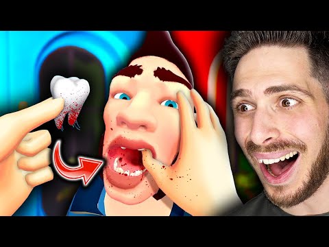 I Bought This Game Just to STEAL People's TEETH.. (I am Security VR)