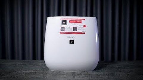 Đập hộp máy lọc không khí Sharp J30E-A Blue giá siêu rẻ, lọc sạch bụi và ion diệt vi khuẩn | nCov