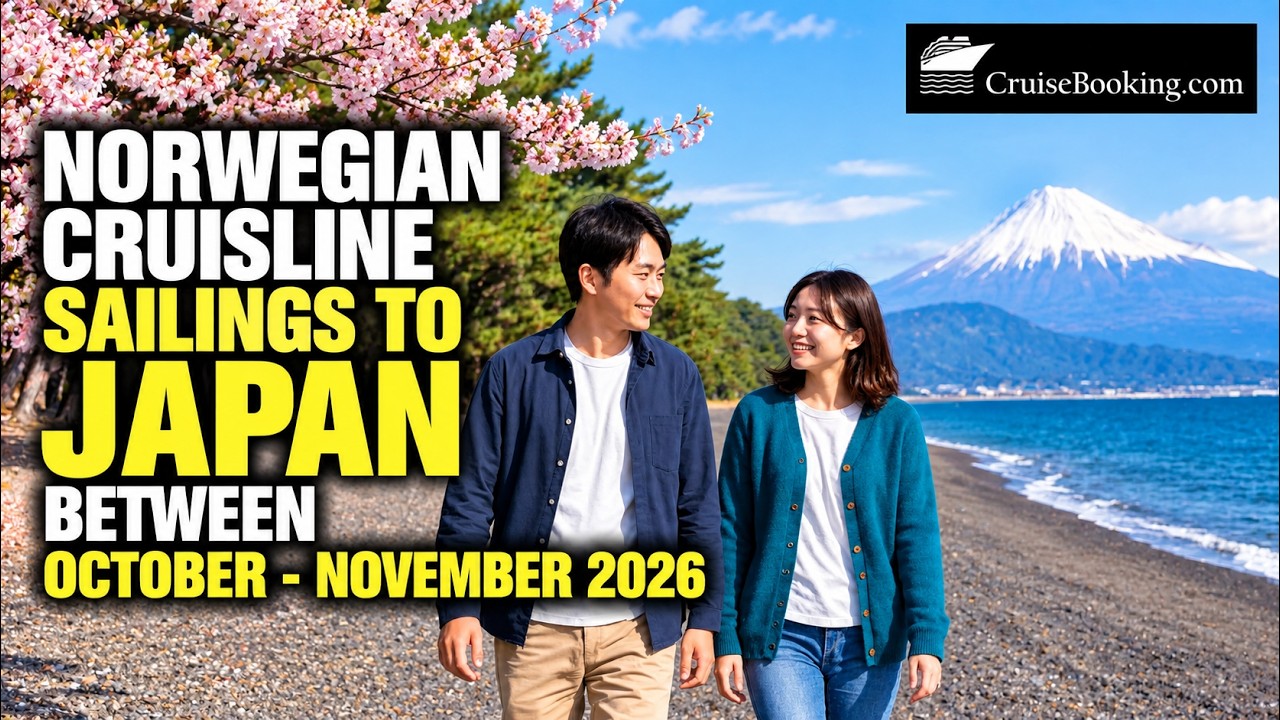 Norwegian Cruiseline Sailings to Japan Between October - November 2026 | CruiseBooking.com | #japan