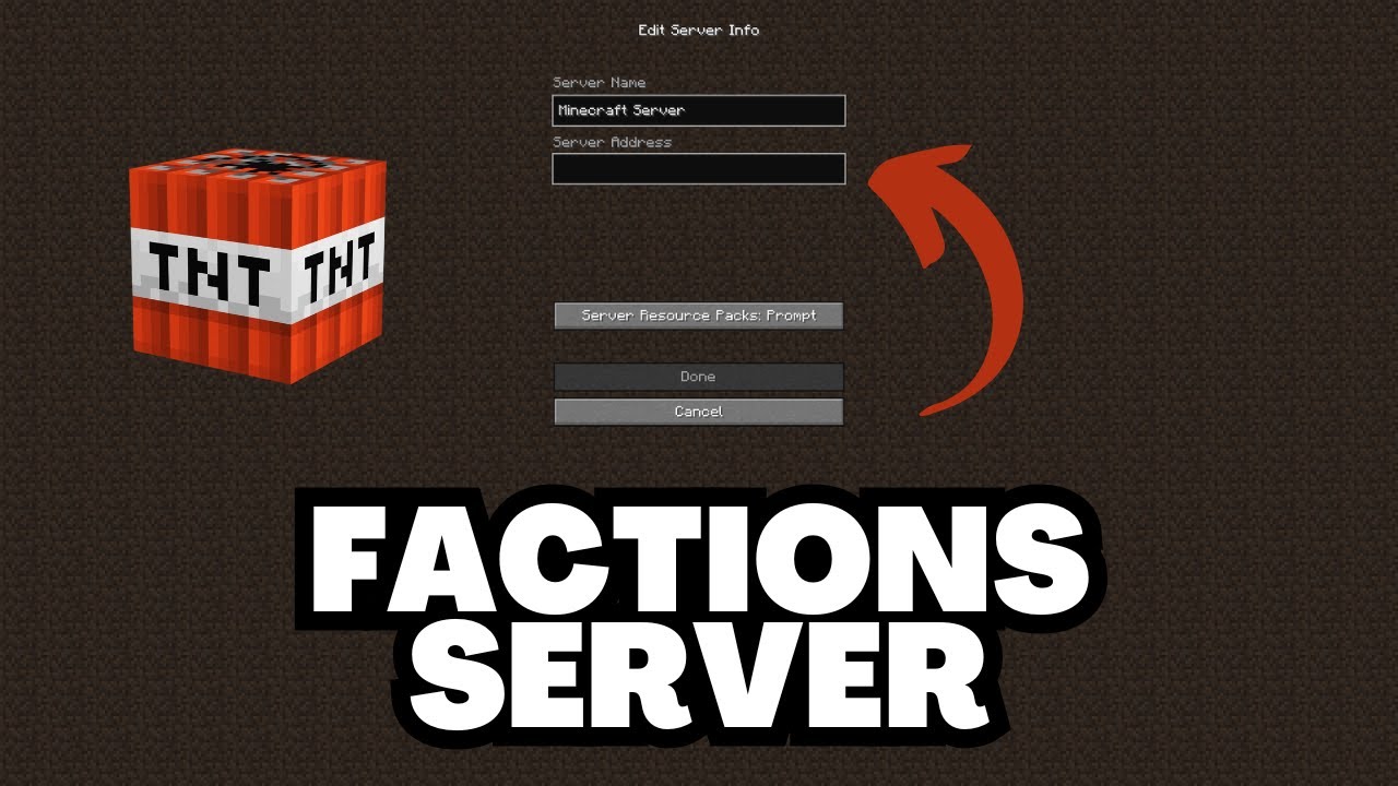 How to Join a Minecraft Factions Server 2025 - YouTube