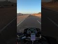 POV: Desert Motorcycle Rush! | That Desert Road Vibe!