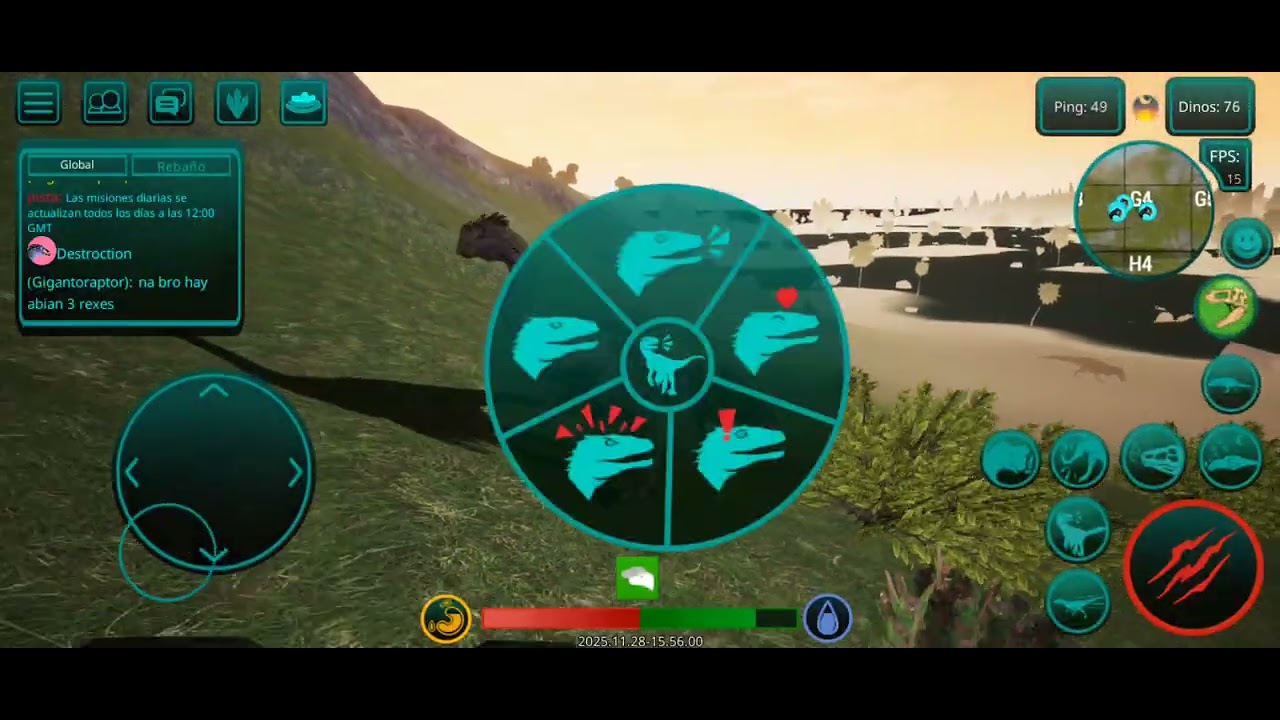 Un rato divertido con el Gigantoraptor :]