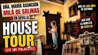 Play video: Hola, soy Dña. María Asunción Milá de Salinas,y este es un tour por mi humilde palacete en #sevilla 