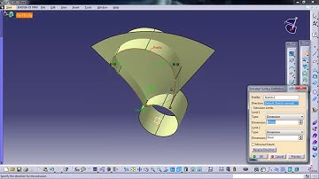 Surface in catia Part 17 Vẽ Cánh Quạt   Propeller