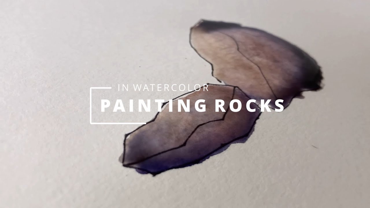 Painting Rocks with Watercolor | ECOSKETCH