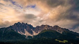 Mountain Clouds Timelapse: Dolomites — 4K UHD (No Sound)