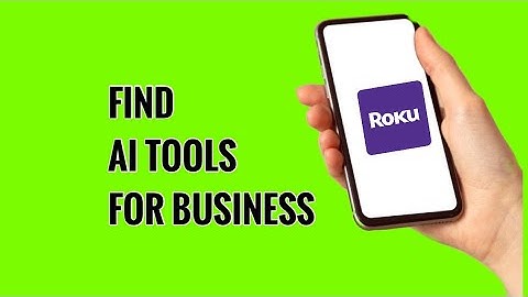 How to Access AI Tools For Business on ROKU TV