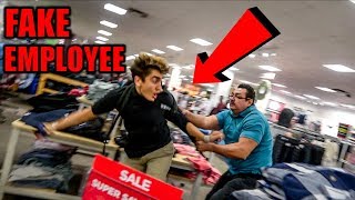 FAKE Black Friday Employee **ATTACKED** FAKE Black Friday Employee **ATTACKED**