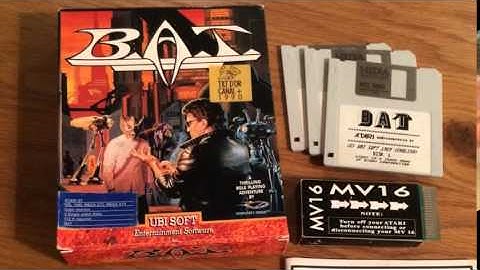 BAT Atari ST game MV16 soundtrack intro music