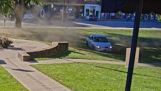 Woman Arrested After Doing Doughnuts On Courthouse Lawn