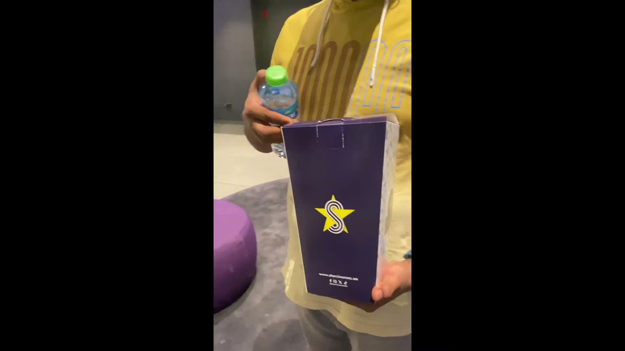 Watching Thug Life Movie with my Friend at 2.30am in star cinema’s Dubai. 