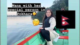 Wana exploring Pokhara  with her  someone special 😍#pokhara vlog