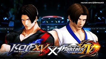 KOF XV - KIM KAPHWAN COMPARISON WITH KOF XIV