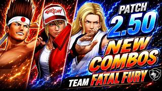 KOF XV Patch 2.50 | TEAM FATAL FURY New Combos