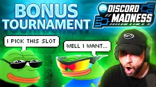 IT'S DISCORD MADNESS!! Hosting a SLOT TOURNAMENT in Discord!! (Bonus Buys) screenshot 3