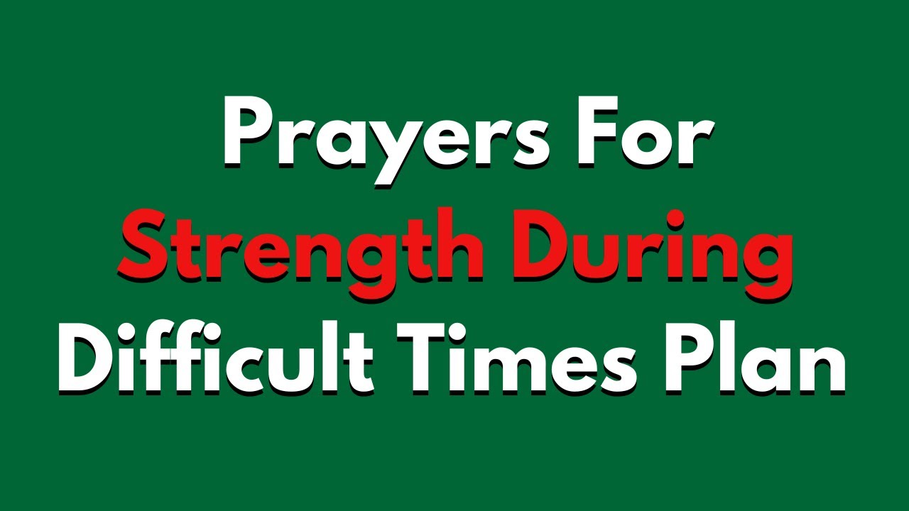 A Prayer For Strength | Lord, I Am Hurting And In Need Of Your Comfort ...