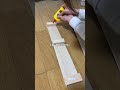 Seriaで作る550円の魔法の小物置の作り方🪄↓以前、プチ書斎に作ったお気に入りの折りたたみデスク「ちょっとした小物置きが欲しい」